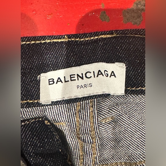 Balenciaga Jeans size 10 good condition - Picture 7 of 8
